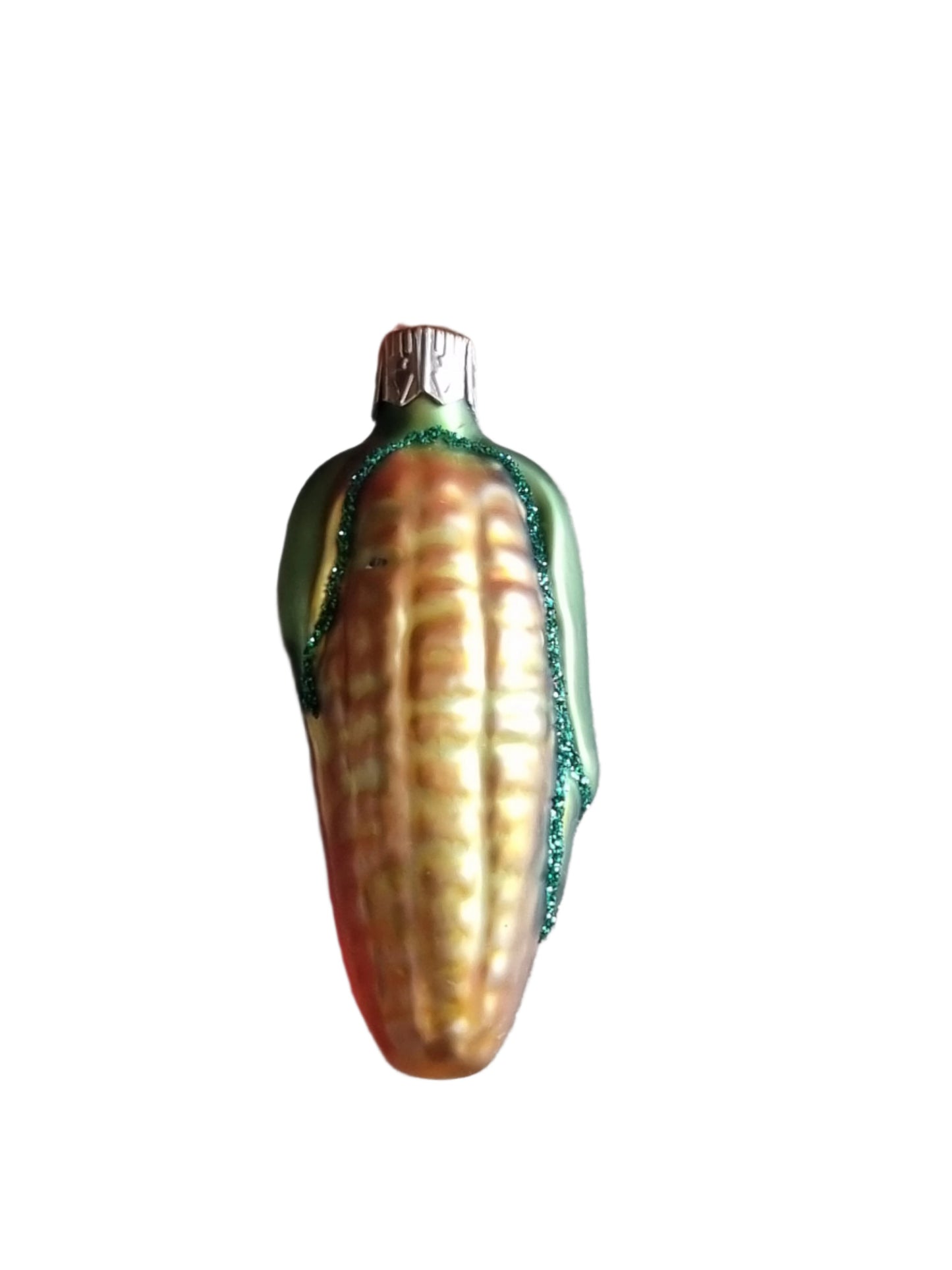 European Glass Christmas ornament of a Corn (J)