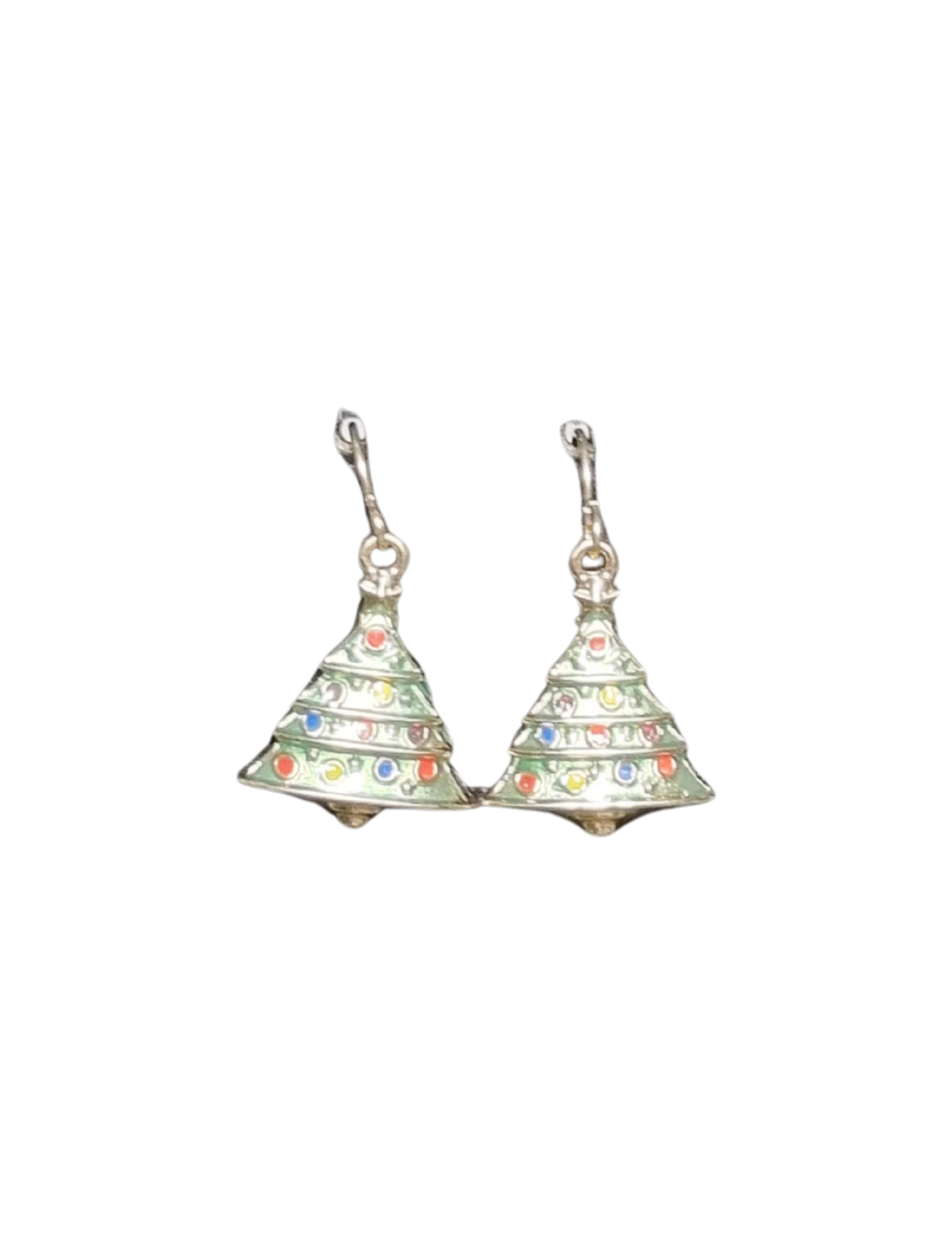 Trees With Colourful Baubles | Earrings
