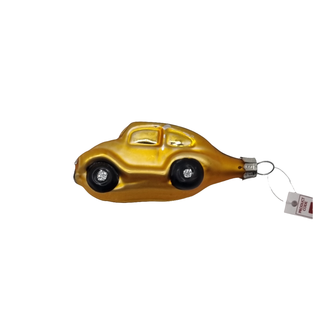 European Glass Christmas ornament of a Cars | Long Tail Pipe (E)