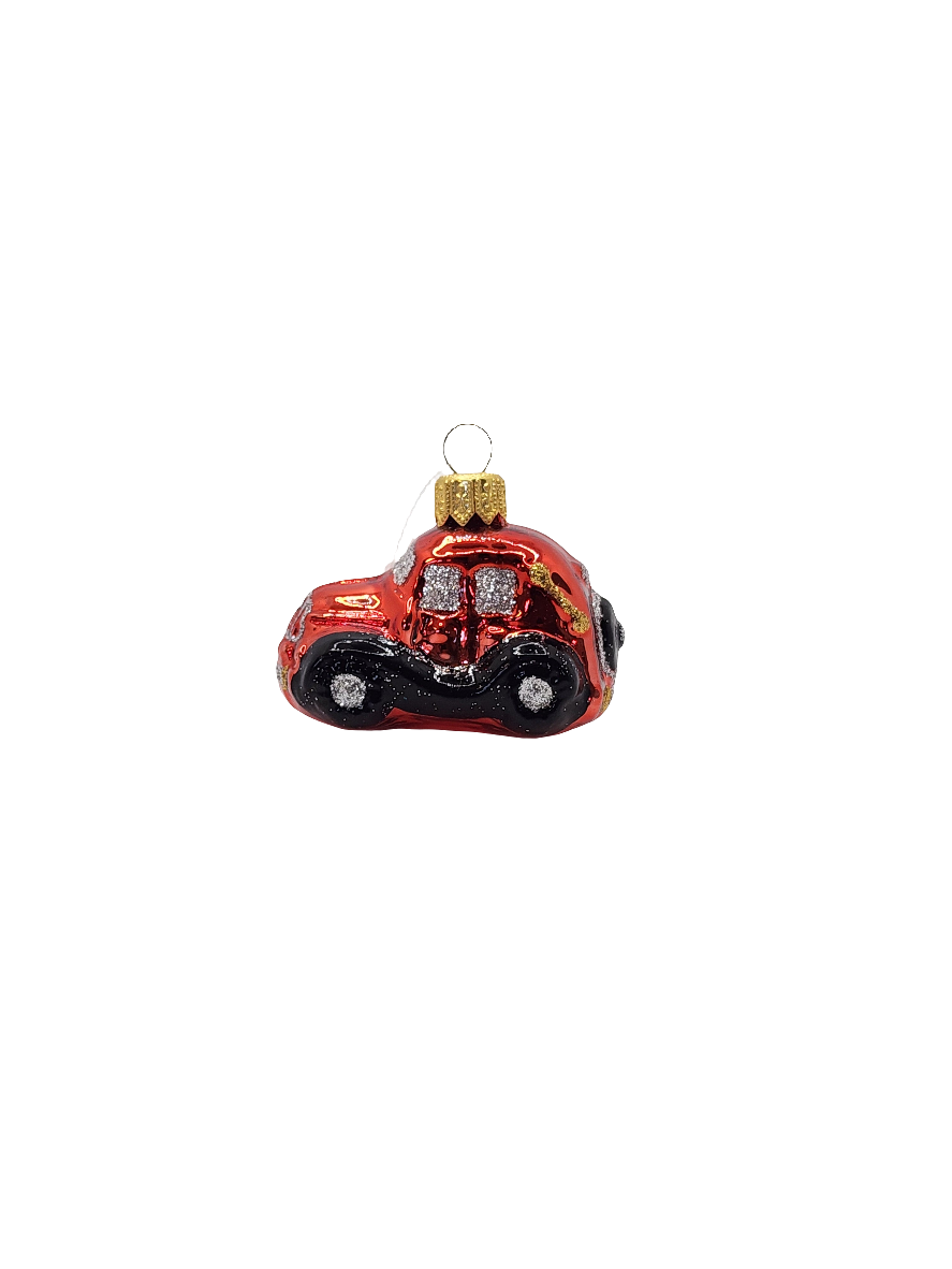 European Glass Christmas ornament of a Cars | Small (E)