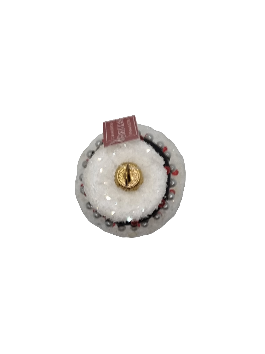 European Glass Christmas ornament of a Cake three-tiered (P)