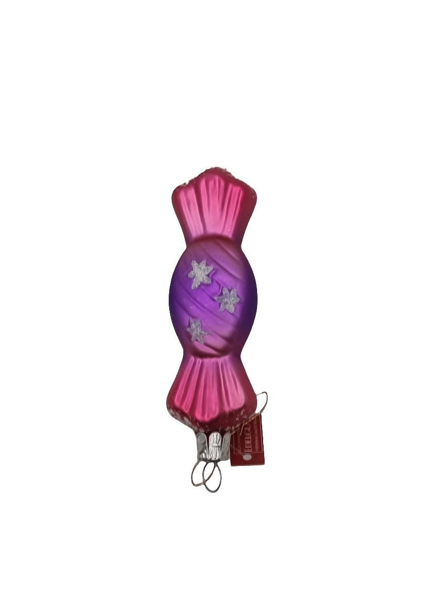 European Glass Christmas ornament of a Lolly large (F)