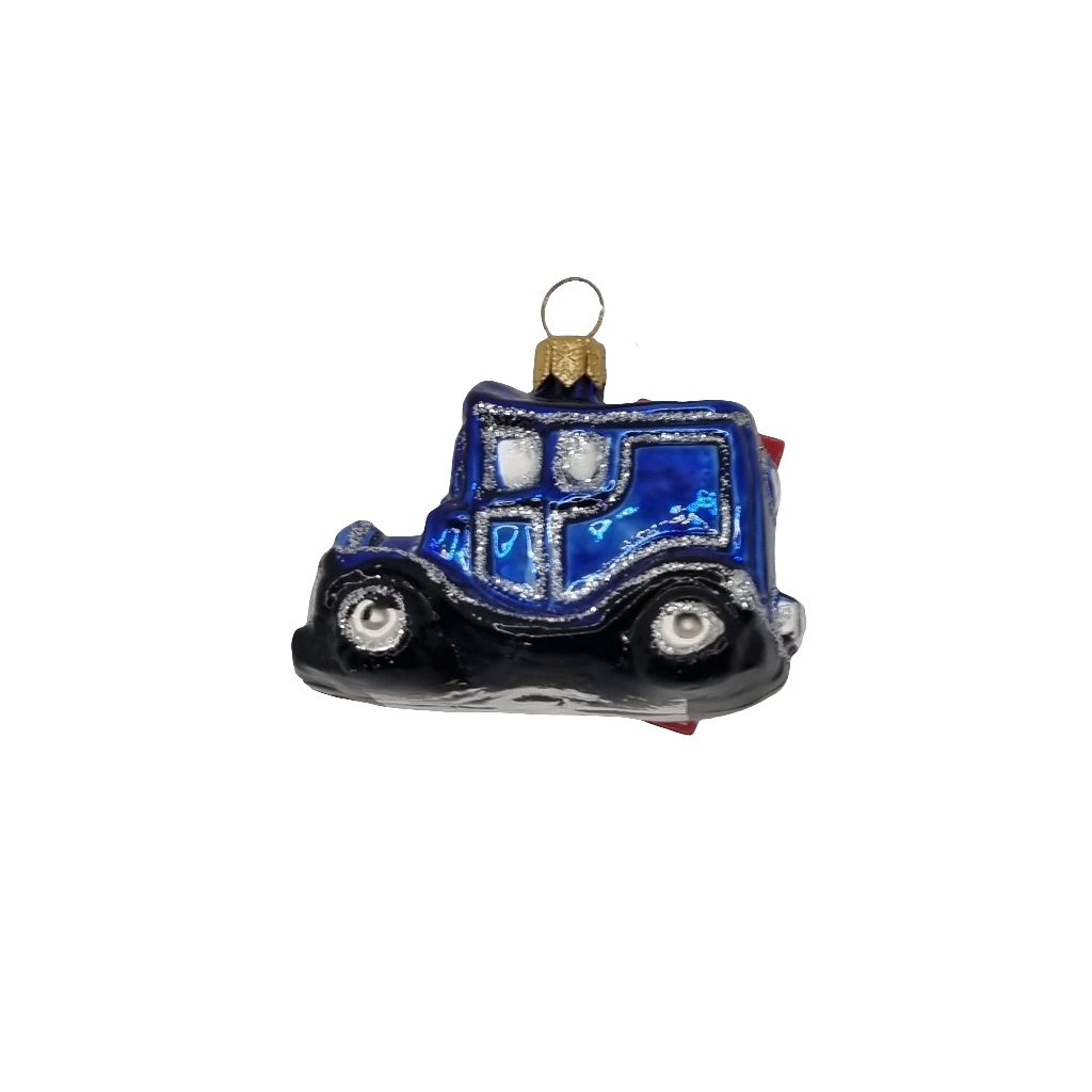 European Glass Christmas ornament of a Cars | Small (E)