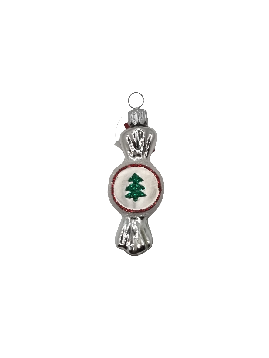 European Glass Christmas ornament of a Lolly (A)