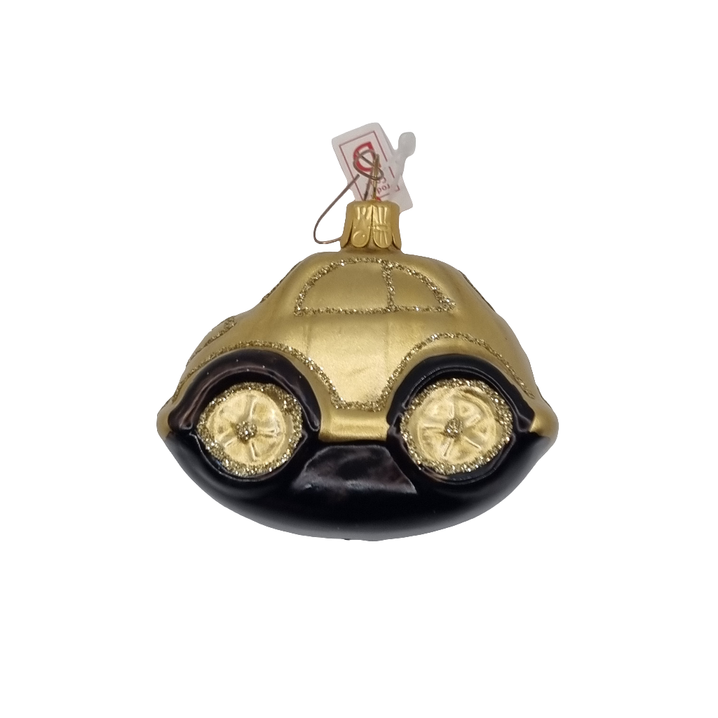 European Glass Christmas ornament of a Cars | Rounded (D)