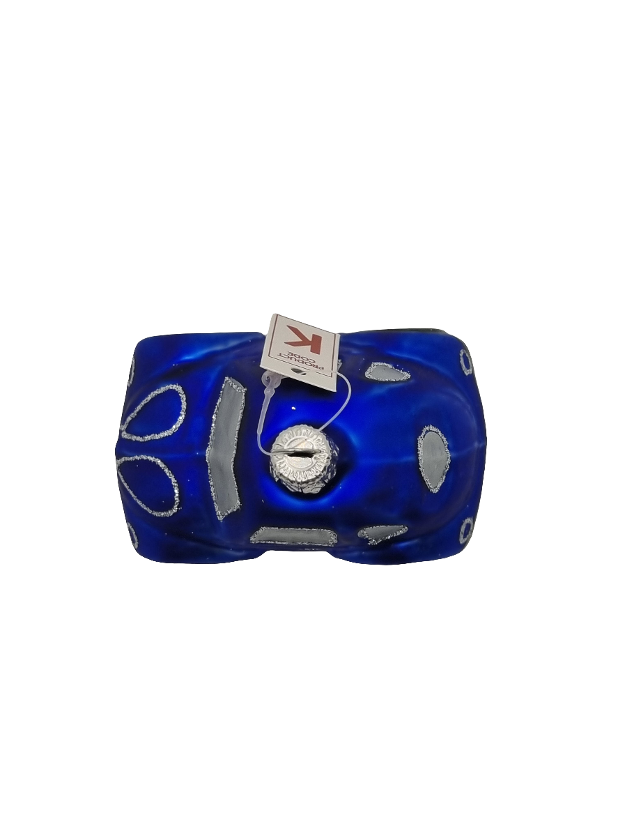European Glass Christmas ornament of a Cars | Rounded (K)