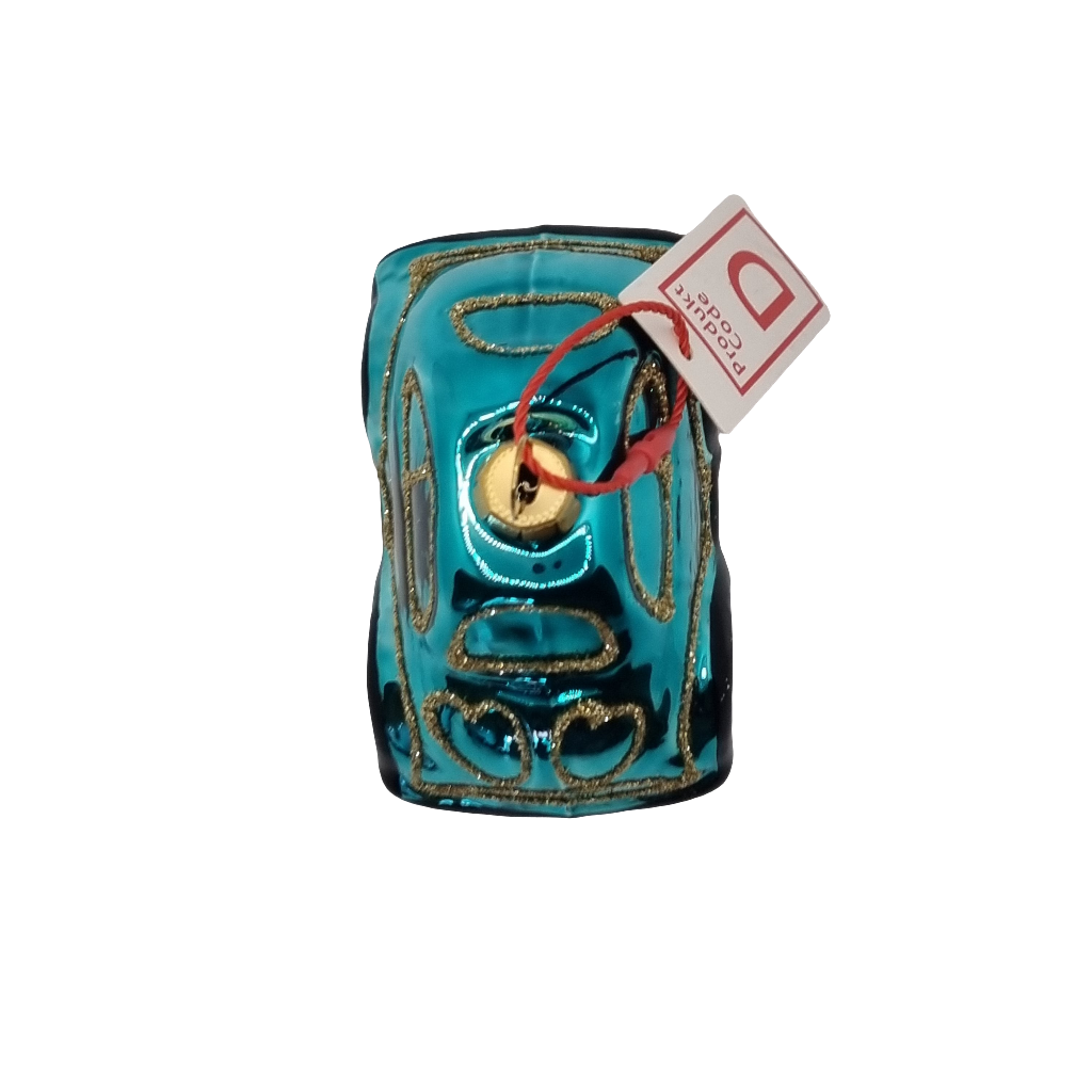 European Glass Christmas ornament of a Cars | Rounded (D)