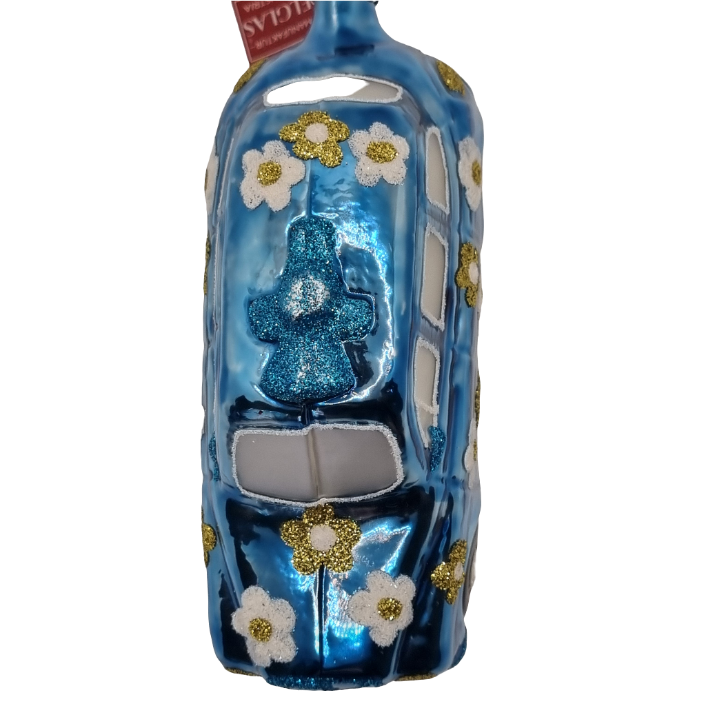 European Glass Christmas ornament of a Cars | Large (K)