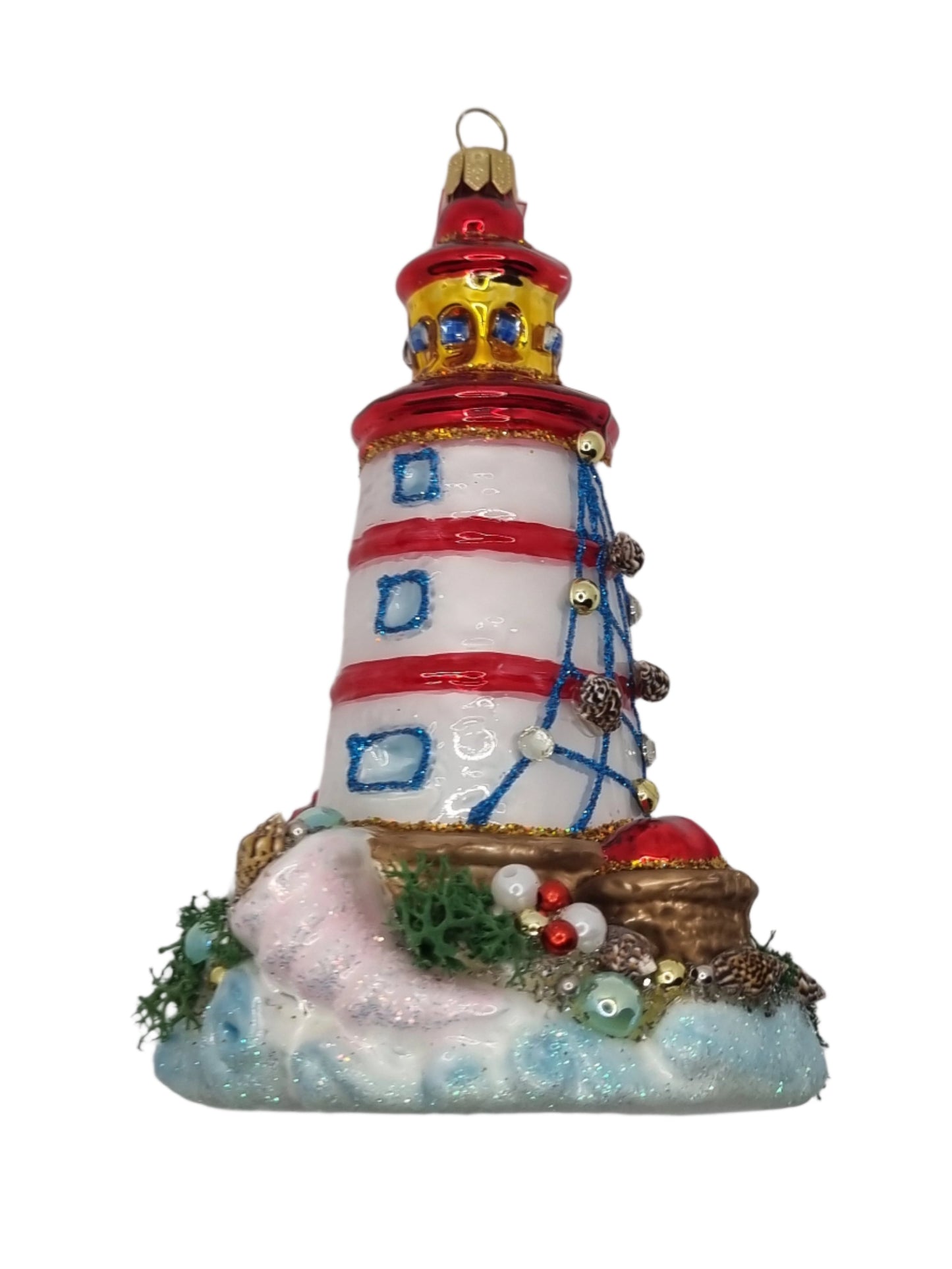 European Glass Christmas ornament of a Test