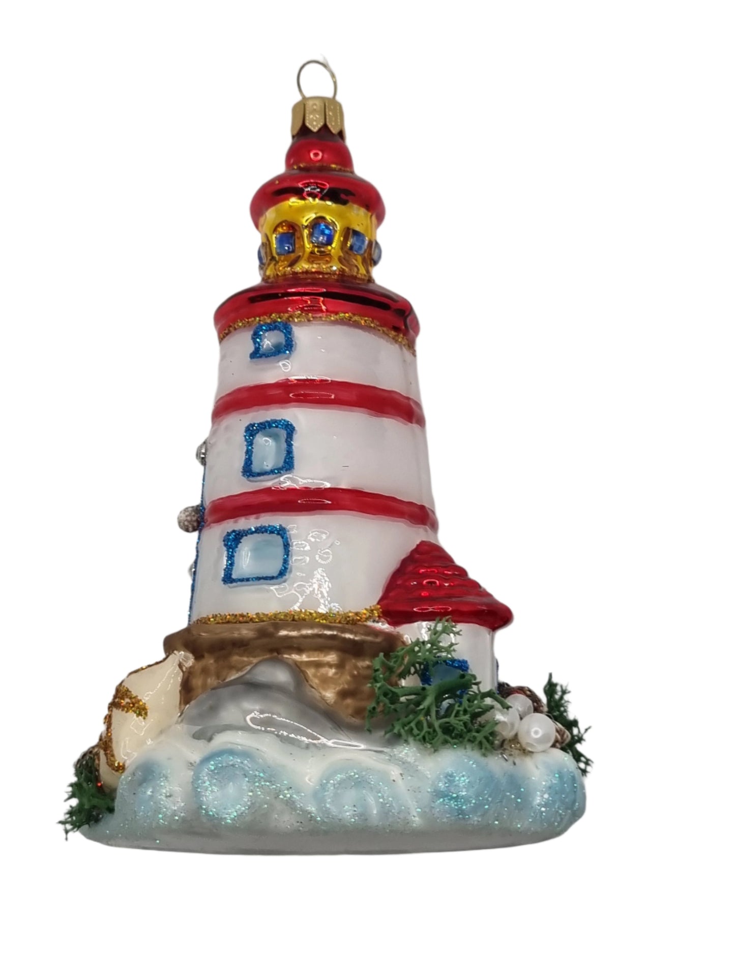 European Glass Christmas ornament of a Test