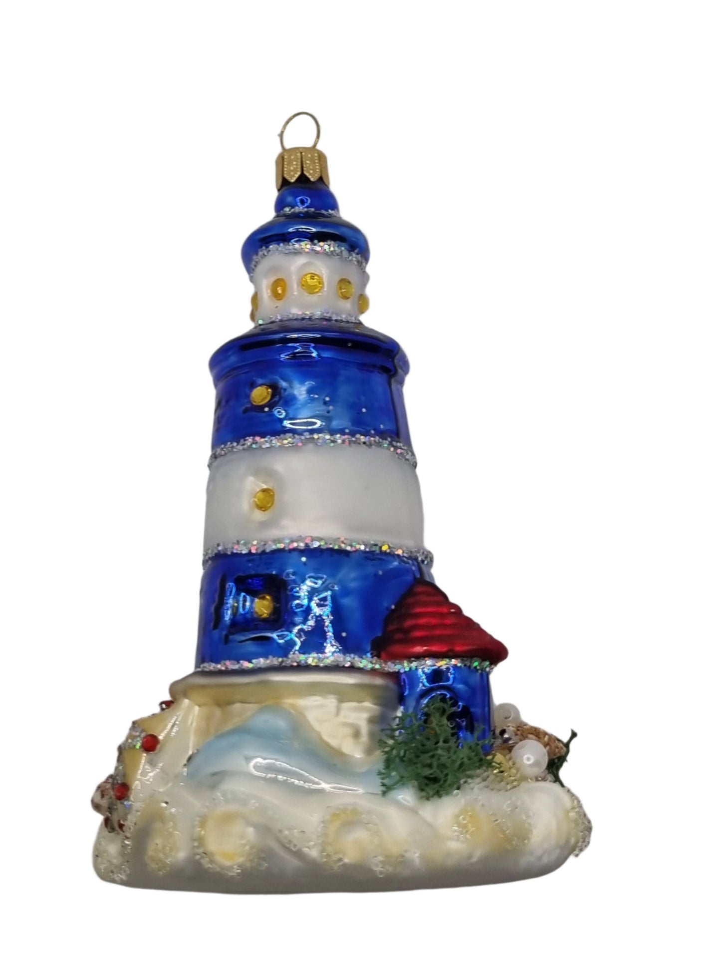 European Glass Christmas ornament of a Test