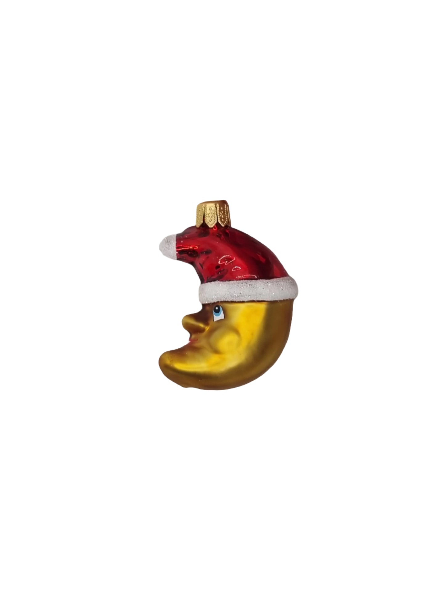 European Glass Christmas ornament of a March photo upload