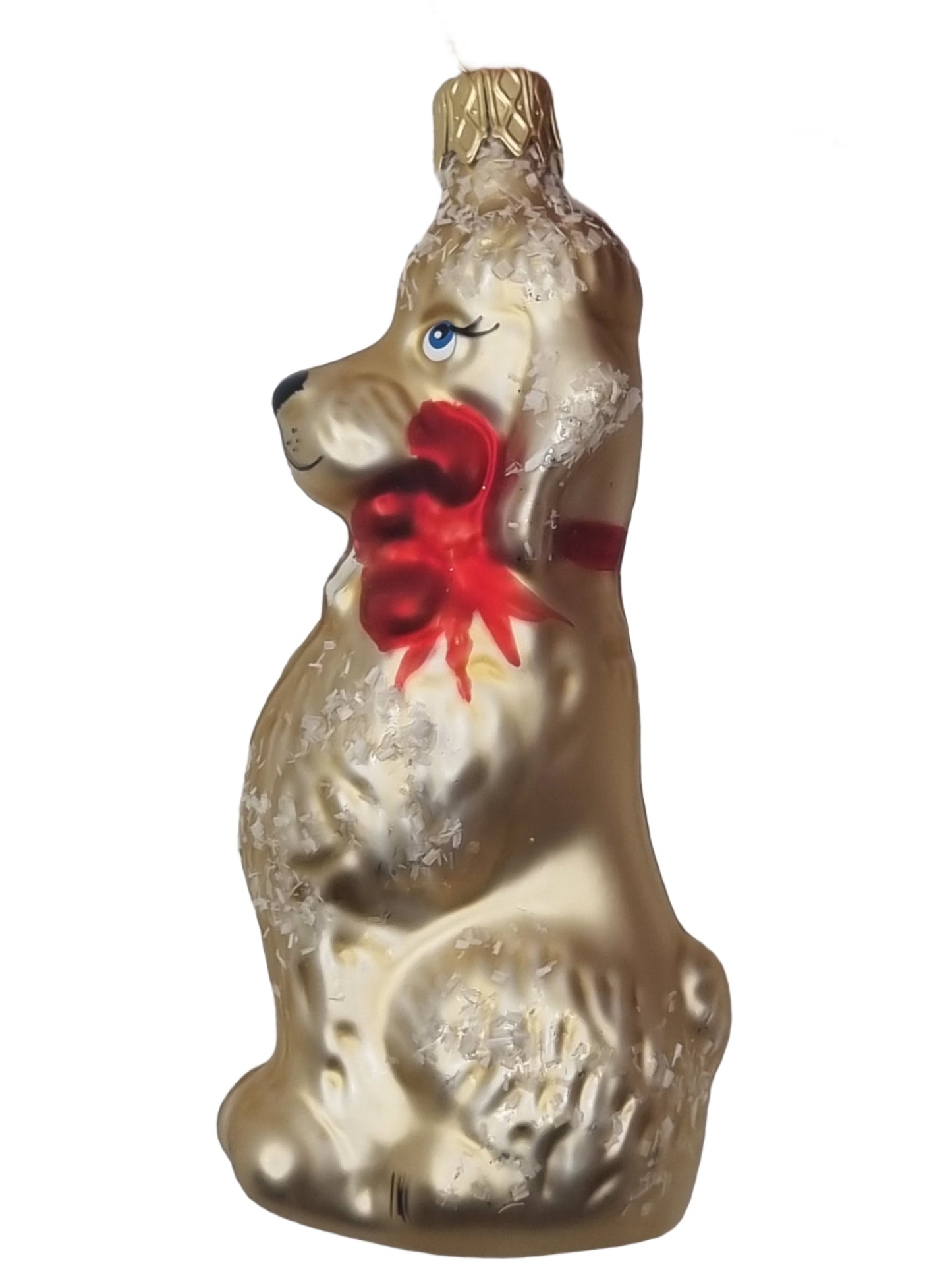 European Glass Christmas ornament of a Feb 2025