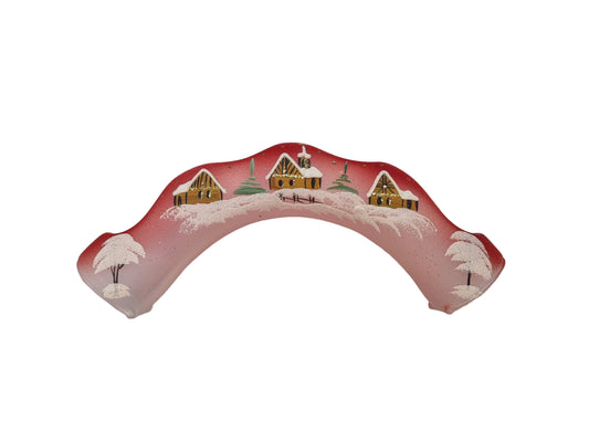 Glass Quadruple Candle Holder