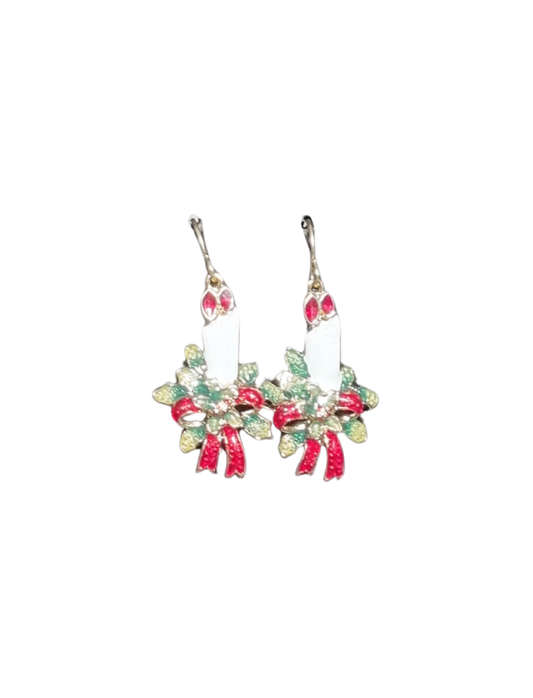 Christmas Candles | Earrings