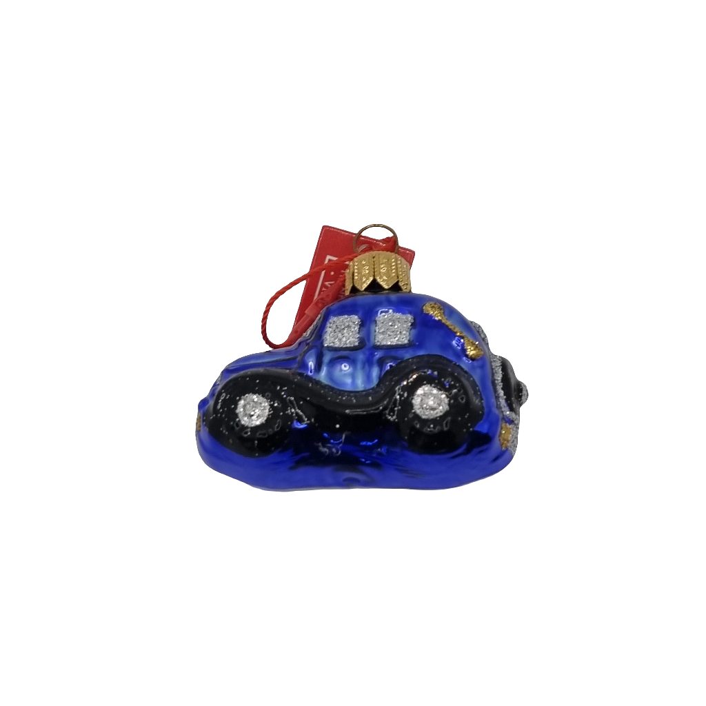 European Glass Christmas ornament of a Cars | Small (E)