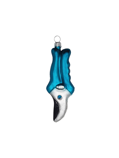 European Glass Christmas ornament of a Garden Tool | Shears/Secateurs (P)