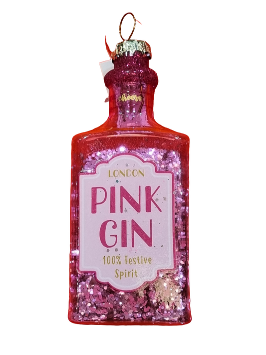 Gin-Flasche | Let Christmas Be-Gin (I)