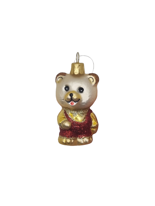 Bär | Teddybär in Glitzerjacke (F)