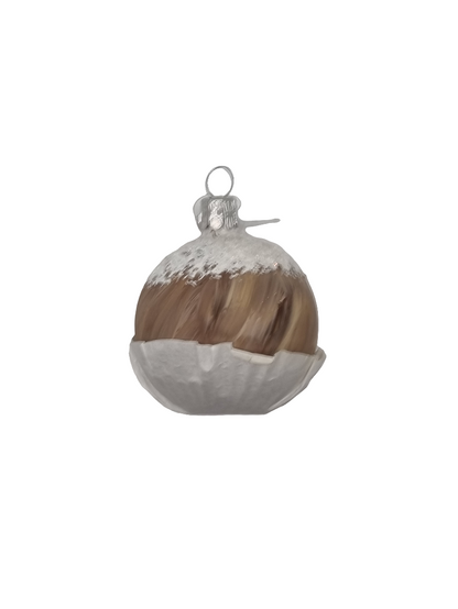 European Glass Christmas ornament of a Bon bon chocolate (C)