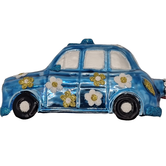 European Glass Christmas ornament of a Cars | Large (K)