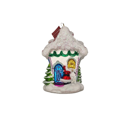 Haus Großer Schneemann Weihnachtsmann (U)