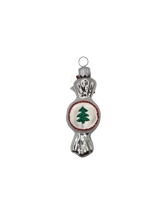 European Glass Christmas ornament of a Lolly (A)