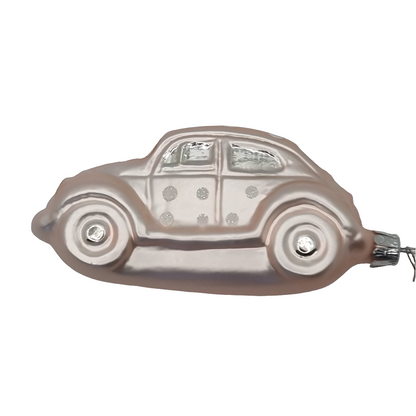 European Glass Christmas ornament of a Car | Rounded Spotty (G)