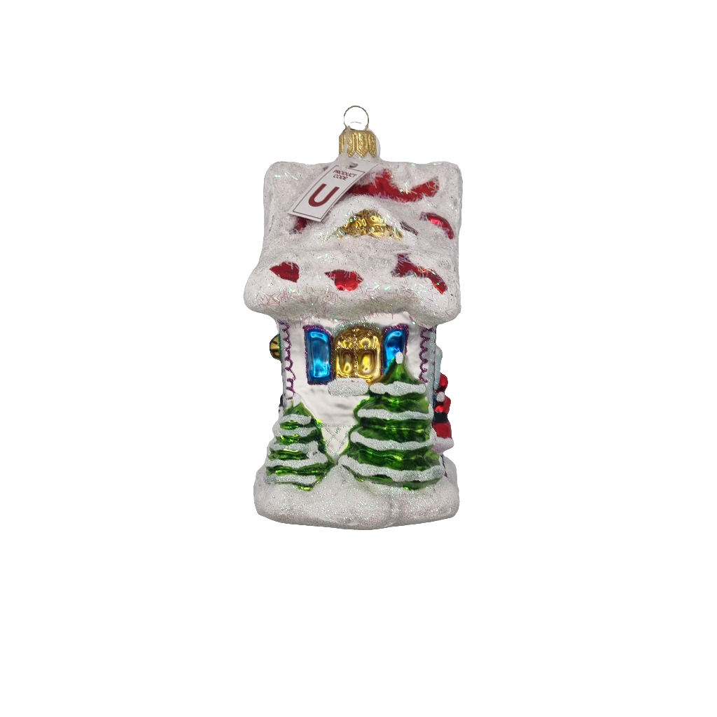 Haus Großer Schneemann Weihnachtsmann (U)