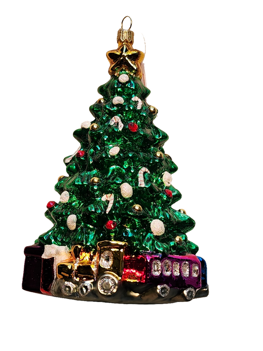 Weihnachtsbaum mit Zügen (Z)