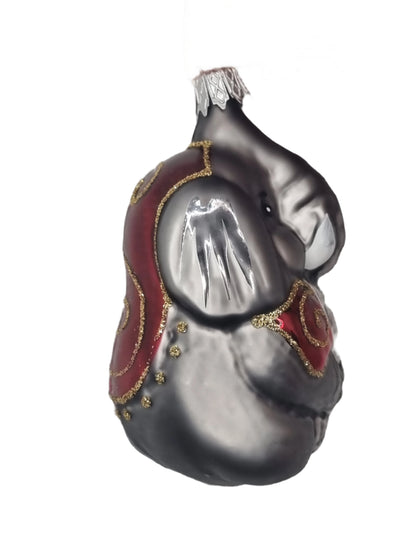 European Glass Christmas ornament of a Feb 2025