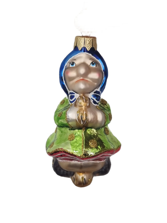 Baba Yaga Folk Tale Character | Begging Lady with Shawl (G)