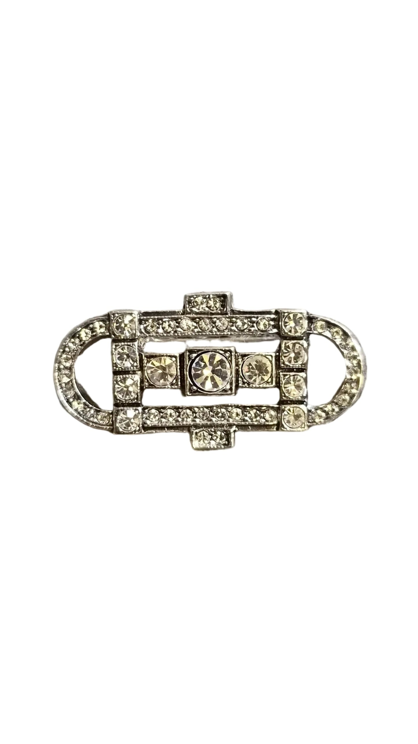 Vintage Silver Filigree Design | Brooch IV