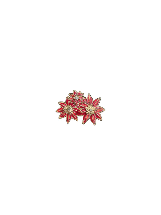 Cluster of Poinsettias | Pins